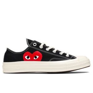 *SOLD* Comme des Garcons Play x Converse One Heart Low-Top Sneakers 10